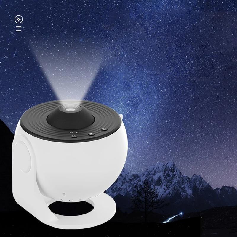 12 in 1 Celestial Galaxy Projector: USB Plug Planetarium Lamp