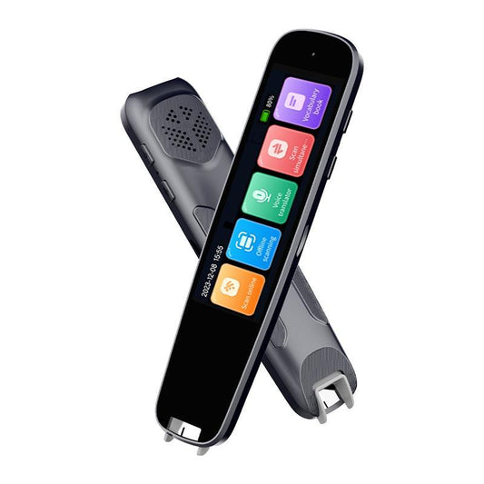 Durability 2.99 Inch HD Digital Display Translation Pen, Multi-Purpose One-Key Translation Pen, Portable Multifunctional Wireless BT Smart Translation Pen for Learning, Office, Travel, Digital Products, Traveling Gadgets