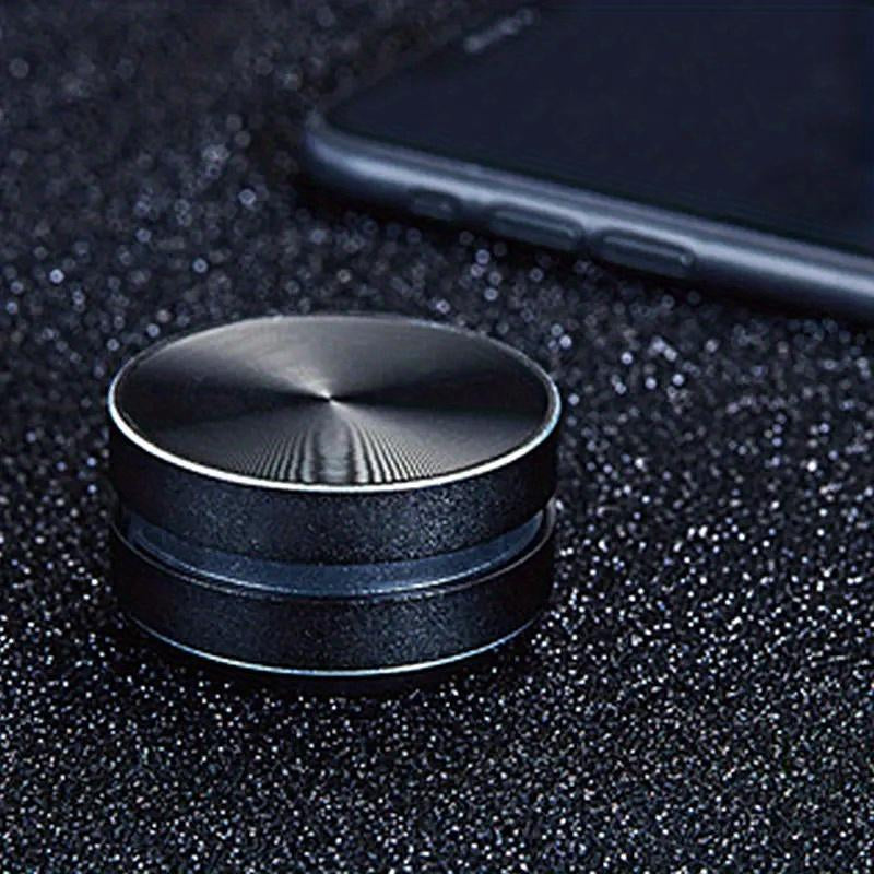 Mini Bone Conduction Wireless Audio Speaker, Absorbs Different Music Effects on Different Objects (Cartons/Glass/Cups, Etc.) Connect with Smartphone