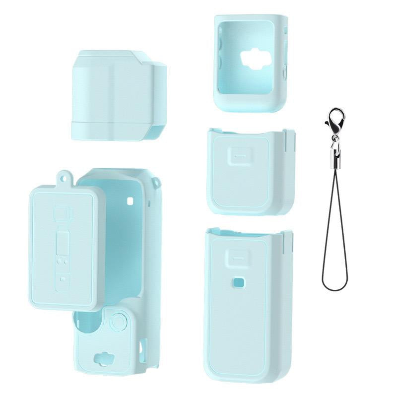 DJI Pocket 3 Case Soft Silicone Protective Case Compatible with Osmo Pocket 3 Creator Combo Lightweight Screen Protector Grip Cover Accessories Pink Camera Smartphone Protection Shockproof