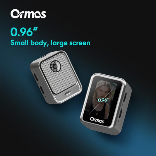 Ormos Mini Keychain Digital Camera – S131 Pocket-Size Camera Retro Vlog Camera with Necklace for Travel, Concerts, Kids & Instant Party,Gift.(No Charging Cable,No Sim Card)
