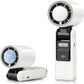 ICE-FREEZE Cooling Fan (10M/S) | 3-In-1 Foldable Neck Fan | 100-Speed。Portable Handheld Turbine Fan, Suitable for Travel,Outdoor and Home Use.