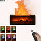 Fire Humidifier & Aroma Diffuser with 7-Color LED Flame Effect, Remote Colorful Fireplace Air Purifier Diffuser. Addict Lamp Diffuseressential Oil Diffuser, Aromatherapy Machine, with Humidifier Lamp Diffuser with Cool Mist