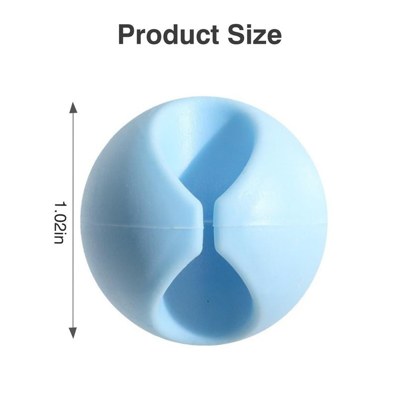 4 Counts Convenient Cable Clips, Ultra-Adhesive Compact Cable Holders for Cord Organization, Wire Holders for Organizing Power Cables, Phone Chargers, USB Cables