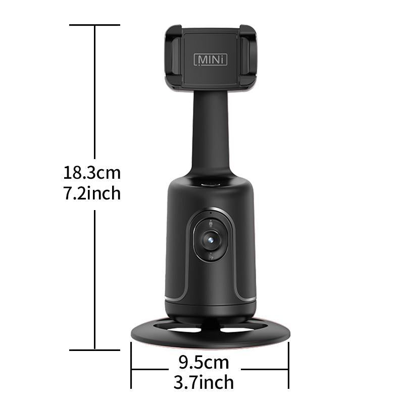Auto Face Tracking Gimbal Stabilizer Tripod for Iphone, Phone Tripod Gimbal Stabilizer, Tripod Selfie, Phone Accessories, 360° Rotatable Handheld Video Recording Tool for Summer, Stocking Fillers Gift