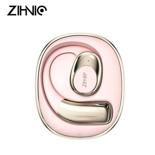 ZIHNIC S09 Open-Ear Earbuds,V5.4, IPX5 Waterproof,35Hrs Playtime,On Ear Headphones Immersive Premium Sound Long Distance Connection Headset with Charging Case Audio Electronic