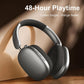 Y01 Wireless Bluetooth Headphones, Over-Ear, Noise Cancelling, Hi-Res Audio, 48H Battery Life, Foldable, Mic for Ios/Pc Headphones Android Memory Headset Earbud Electronic