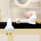 MUNBYN so Tired Lazy Duck Mini Desk Accessories 2025 New Desk Ornaments Work Partner 3Pcs/Set Perfect Desktop Decorations for Computer Screens, Office, and Home Decor Black Friday Christmas Gifts
