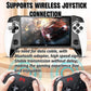X9 Handheld Game Console, Rechargeable Portable Game Console with Built-In 10 Emulator Games, Handheld Wireless Gaming Console for Home & Travel, Protective