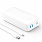 Anker Power Bank 40,000Mah 30W USB-C High-Speed Battery Pack, for Macbook, Iphone 15/14/13/12 Series, Samsung Galaxy, Ipad, Travel Gadgets, and More