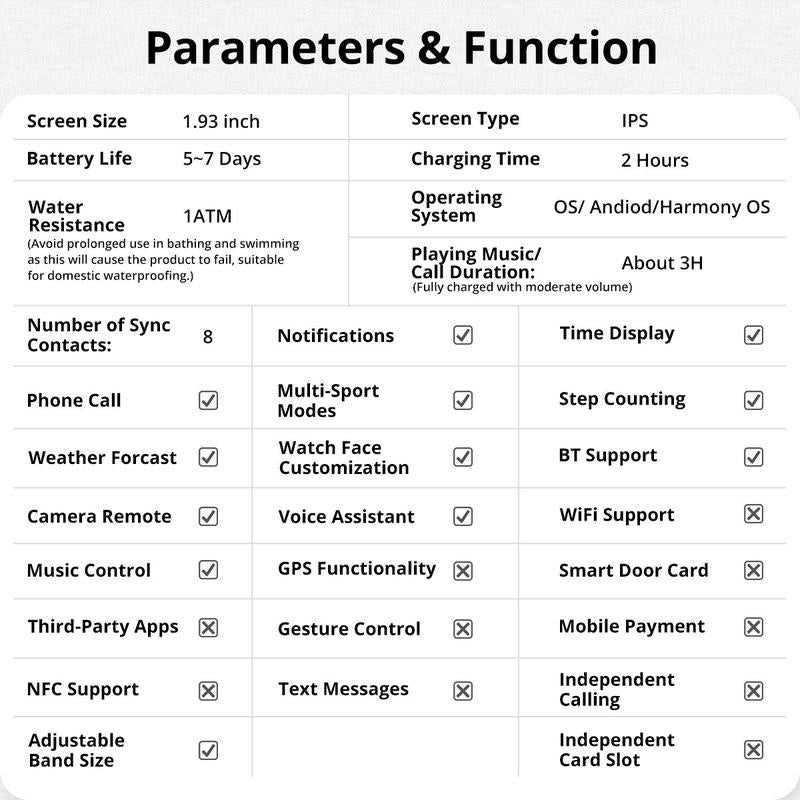 COLMI C8 Max Smartwatch IP68 Waterproof Devices Wearable Smart Android