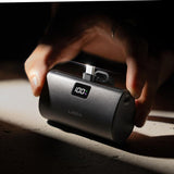 LISEN 7000mAh Portable Charger – USB-C Mini Power Bank for iPhone & Apple Watch, Travel-Friendly with Digital Display