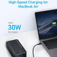 Anker Power Bank 40,000Mah 30W USB-C High-Speed Battery Pack, for Macbook, Iphone 15/14/13/12 Series, Samsung Galaxy, Ipad, Travel Gadgets, and More