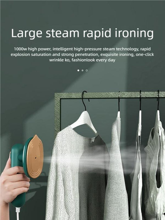 Steamer for Clothes, Fashion Portable Handheld Garment Steamer for Fabric Wrinkles Remover, 15S Fast Heat-Up, 70Ml Water Tank, Convenient Clothes Steamer for Home, Office and Travel