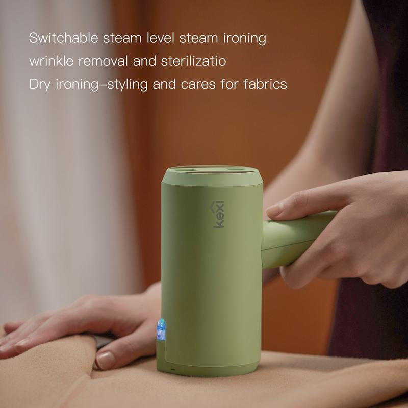 Kexi H1L Handheld Steam Iron for Home and Travel; Portable, Foldable Iron for Small Steam Ironing