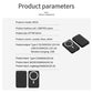 Magnetic Power Bank , 10000Mah Wireless Portable Charger with USB-C Cable, Battery Pack Only Compatible with Iphone 15/15 Plus/15 Pro/15 Pro Max, Iphone 14/13/12 Series and More Charging Led