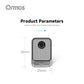 Ormos Mini Keychain Digital Camera – S131 Pocket-Size Camera Retro Vlog Camera with Necklace for Travel, Concerts, Kids & Instant Party,Gift.(No Charging Cable,No Sim Card)