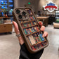 Cartoon Bookshelf Pattern TPU Phone Case for Iphone 17 Pro Max 16 15 14 plus 13 12 11 Air XR X XS plus Shockproof Non Slip Military-Grade Protective Silicone Cover