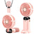 3 in 1 Hand Fan & 4000Mah Portable Fan,Mini, Foldableusb Rechargeable, Ldeal for Travel & Outdoor and Summer