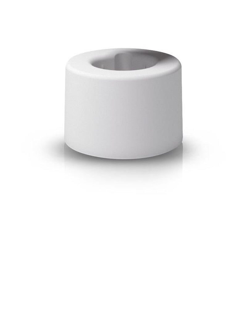 Airbro FHA-30 Handheld Portable Fan with 2600Mah Power Bank, 6-Blade Design, 3 Adjustable Speeds, and Charging Dock - Frosted White