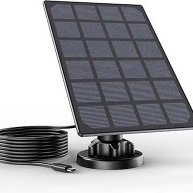 Vision Well Solar Powered Wireless Security Cameras for Home Outdoor , 1080P HD Clear Picture Wifi Security with Spotlight and Two-Way Audio，Eesy to Install