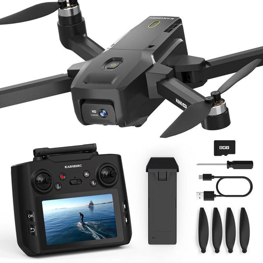 K600GPS 5G with Screen Remote Controller,Brushless Motor,Automatic Target following Function,Wi-Fi,Folding Drone Electronic Gadgets