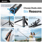 60"Portable Selfie Tripod with Remote,One Click Open, Wireless Remote Included.For Cellphone.