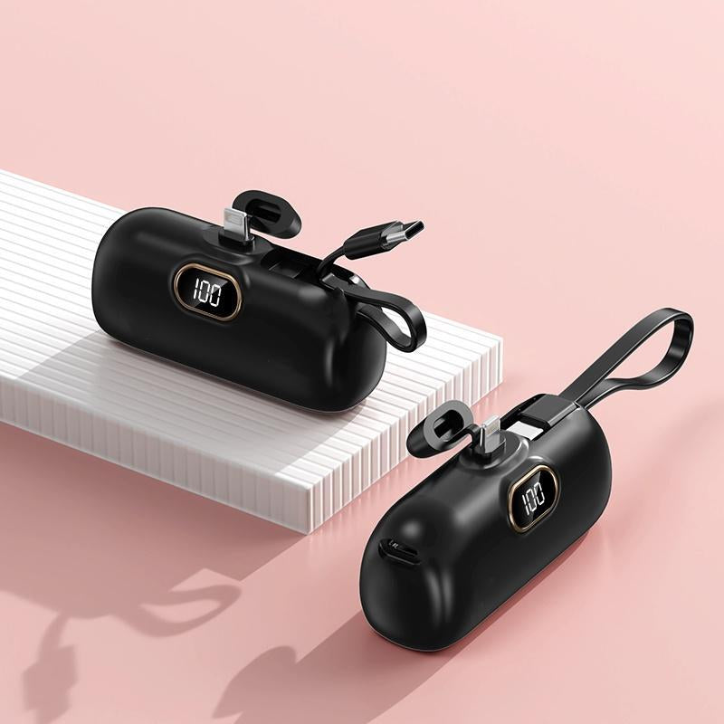 Portable Power Bank, 1Pc 5000Mah Mobile Power Bank, USB Rechargeable Hand Warmer, Small Portable Charger for Iphone 15/15 Plus/15 Pro/15 Pro Max, Airpods