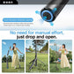 60"Portable Selfie Tripod with Remote,One Click Open, Wireless Remote Included.For Cellphone.