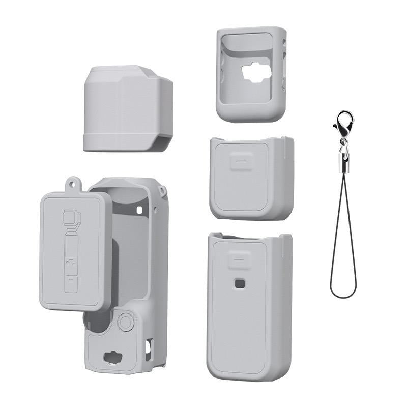 DJI Pocket 3 Case Soft Silicone Protective Case Compatible with Osmo Pocket 3 Creator Combo Lightweight Screen Protector Grip Cover Accessories Pink Camera Smartphone Protection Shockproof